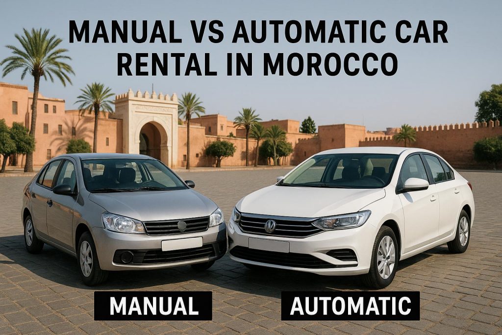 Automatic vs Manual Car in Morocco – Which Should You Rent? Automatic vs Manual Car in Morocco – Which Should You Rent?