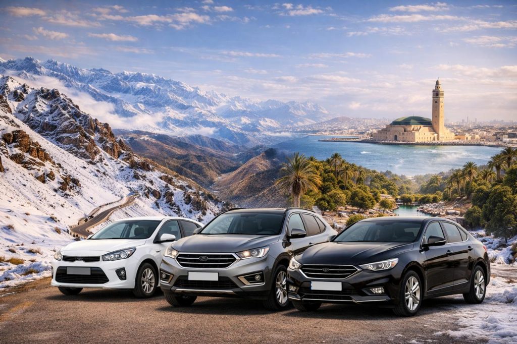 Location de voiture au Maroc pour road trip hivernal : les meilleures destinations