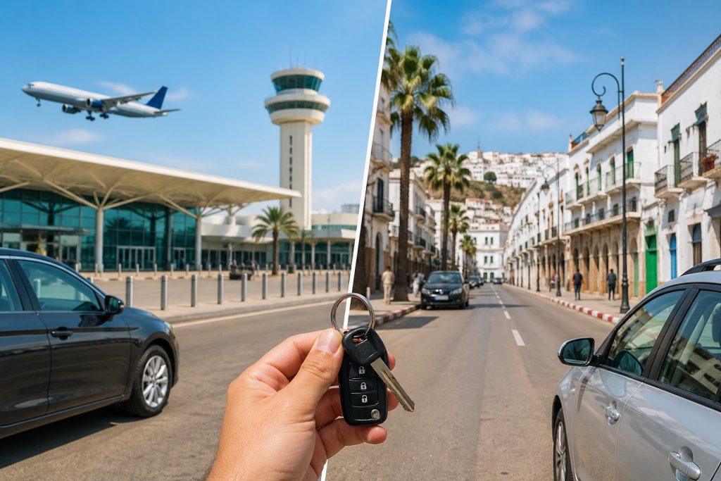 Location de voiture à l&rsquo;aéroport de Tanger ou au centre-ville : quelle est la moins chère ?