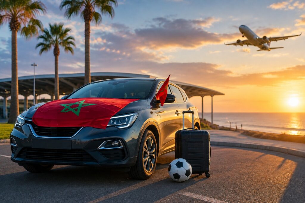 Location de voiture pour la Coupe du Monde 2026 : le guide complet des supporters marocains